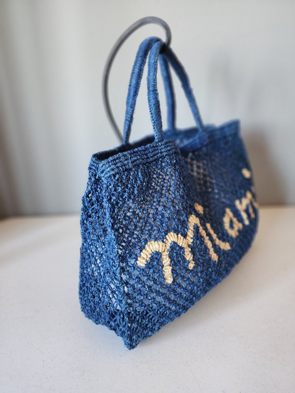 The Jacksons Woven Tote "EUC" - Picture 6 of 16